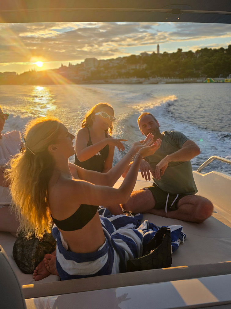 Group Tour on Ria Tours boat