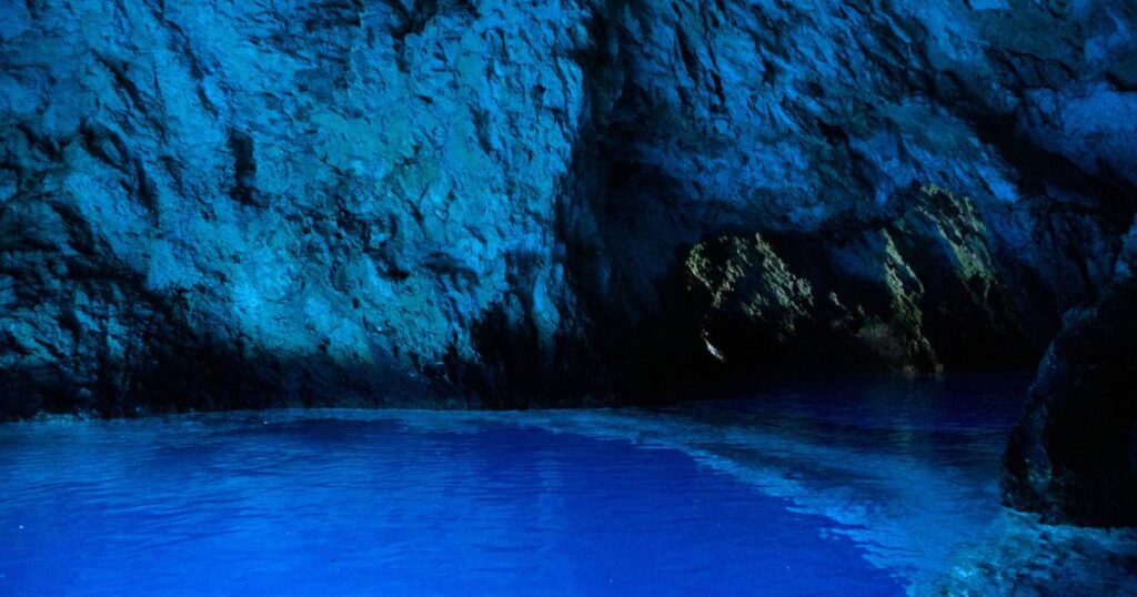 Where the Blue Cave fits in a full day at sea